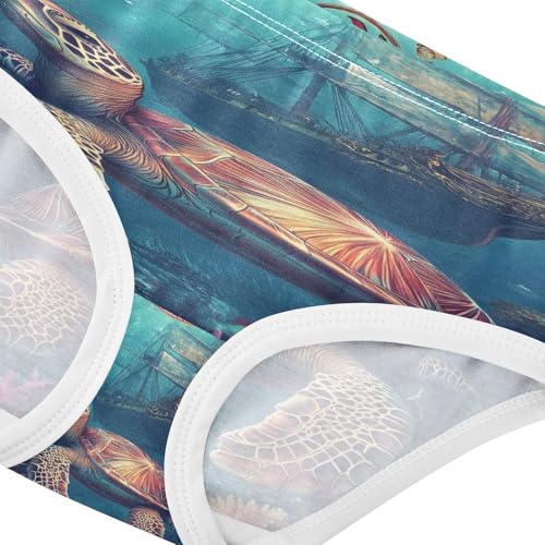 Ocean Sea Turtles Toddler Girls's Underwear 2T 202b89644