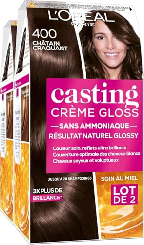 L'Oréal Paris Casting Crème Gloss - Ammonia-Free - Shimmering Tones - Pack of 2 L'Oréal Paris Casting Crème Gloss - Ammonia-Free - Shimmering Tones - Pack of 2