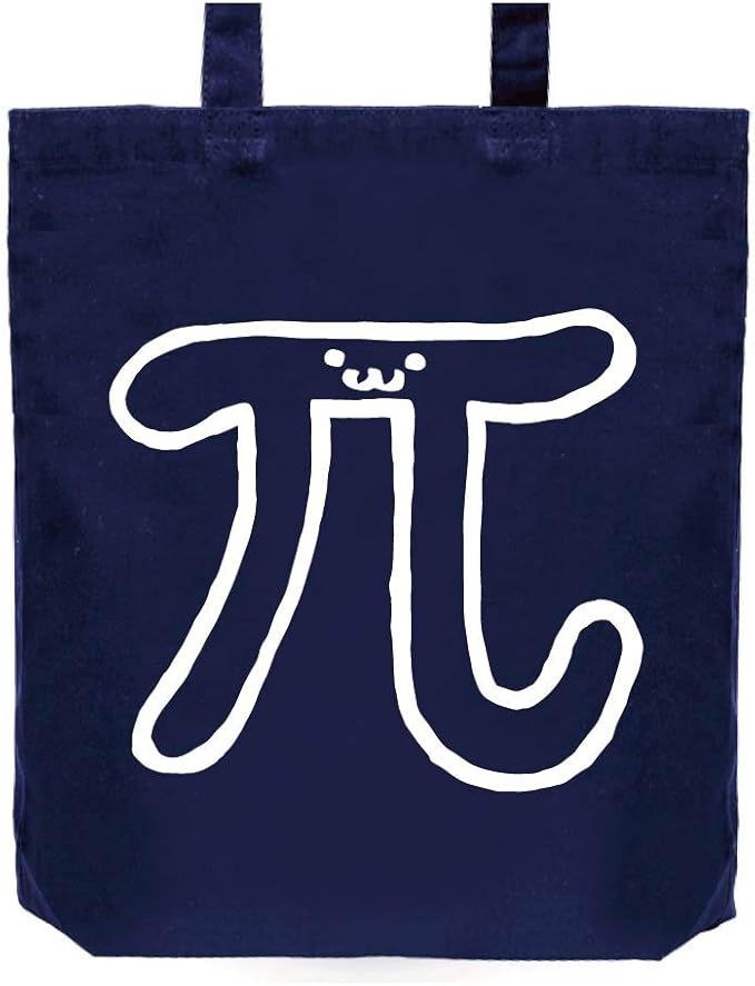 Amazon P パイ 円周率 数学 記号 文字 筆絵 イラスト おもしろ トート バッグ ネイビー オリジナルプリント 通販 Amazon P パイ 円周率 数学 記号 文字 筆絵 イラスト おもしろ トート バッグ ネイビー オリジナルプリント 通販