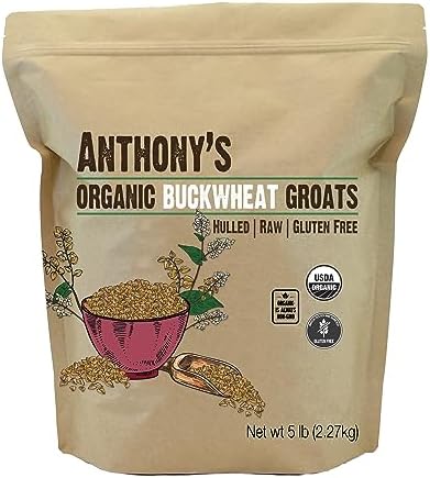 Anthony's Organic Buckwheat Groats (5 Pound)