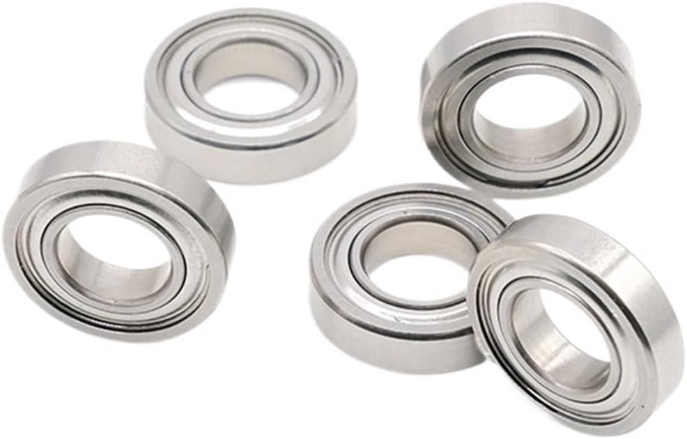Ball Bearing 10Pcs S6701ZZ Stainless Steel Bearing 6701ZZ Bearing ABEC-7 12x18x4mm Thin Section 6701 Z ZZ Ball Bearings Bike Headset Bearings