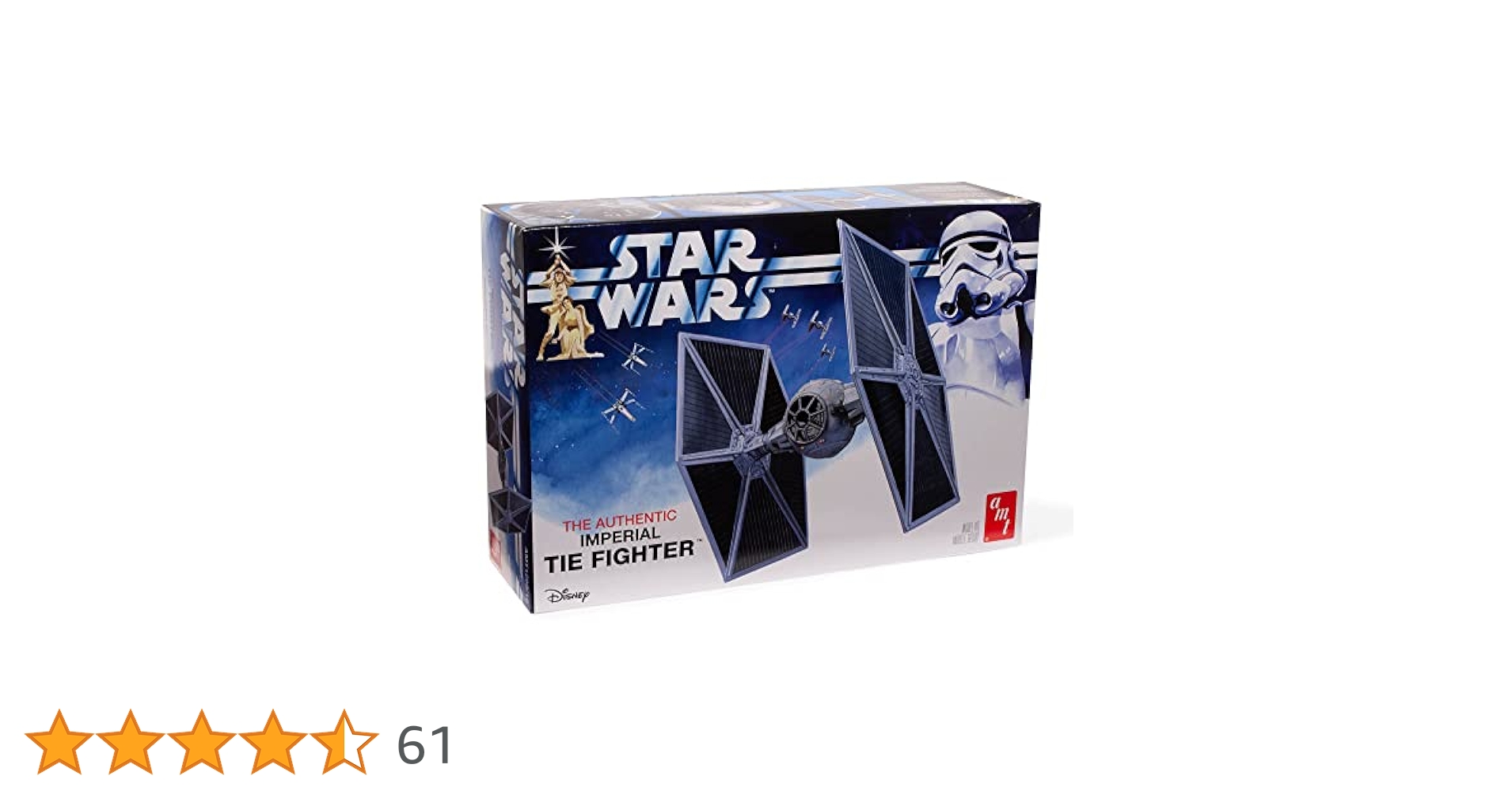 モデル名スターファイト55000~45000に値下げしました！ Amazon | AMT スターウォーズ:新しい希望タイファイター 1:48