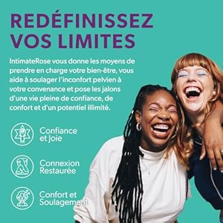 Intimate Rose Baguette Pelvienne Vibrante Pour Soulager les Douleurs des Muscles Pelviens - Thérapie Pelvienne de Points de Pression et de Stimulation – Pour Hommes et Femmes