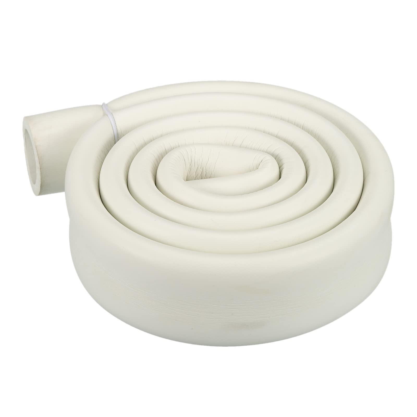 DMiotech 7/8" ID x 3/16" Thick 3.3ft White Foam Grip Wrap Closed Cell Foam Tubing Non-Slip for Utensil Tools Handle Support