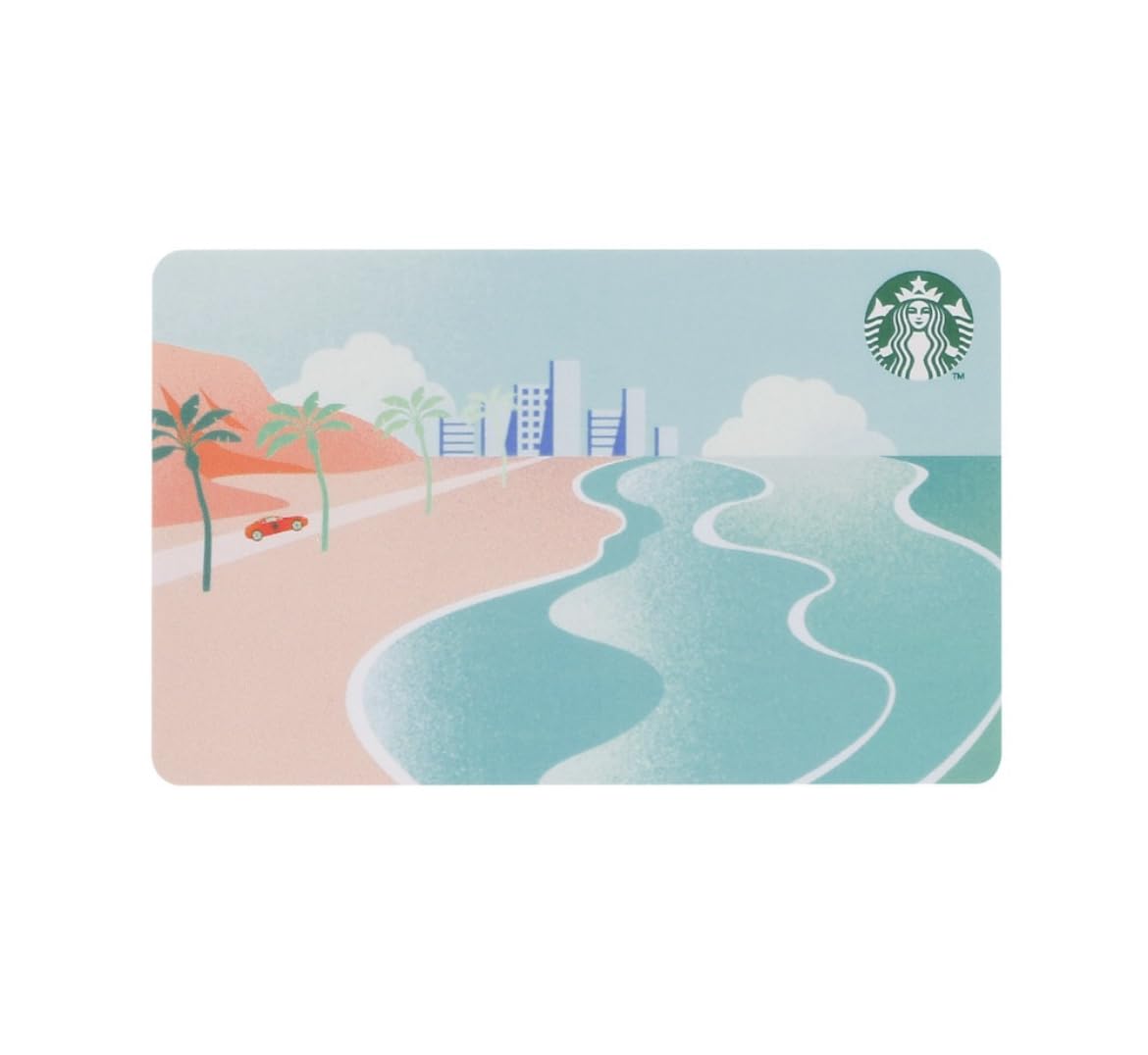 Amazon | Starbucks スタバ スターバックス カード サマー ビーチ 2024