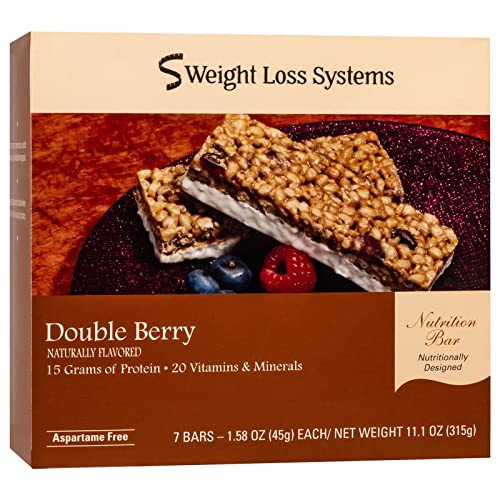 Weight Loss Systems Double Berry Protein Bars 7 Unidades miniatura 1