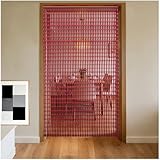 PROTECTION DE LA VIE PRIVÉE : les rideaux de perles peuvent être utilisés non seulement séparateurs de pièce, mais également barrière à votre vie privée. Comparés aux rideaux en tissu, les rideaux en perles de bois n'entravent pas la circulation de l'air, ce qui rend l'air de la pièce plus propre