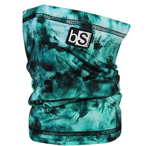 BLACKSTRAP Kids Dual Layer Tube, Cold Weather Neck Gaiter and Warmer for Children (Tie Dye Teal)