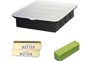 Silicone Butter Mold with Lid for Butter Sticks