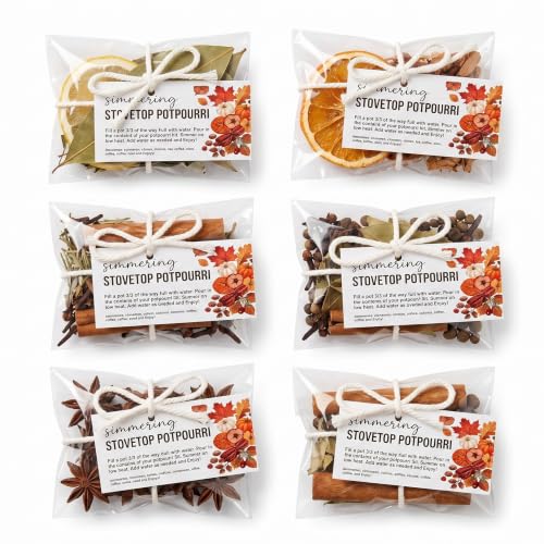 Naucoos 6 Pack Fall Stovetop Potpourri, Potpourri...