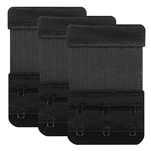 Image of Women's Bra Extenders 4 Hook / 3 Hook / 5 Hook / 2 Hook Soft Comfortable Stretchy Bra Extension Strap