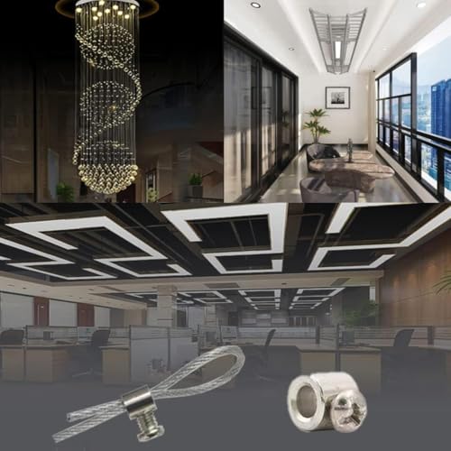 OQKAHIV 10 Stück Drahtseilklemmen mit Schraubklemmen Kappe, Edelstahl Einzel Löcher Schloss Kabel Klemmen Clip, Drahtseilklemme, Drahtklemme, Für Metallseil Und Kabel Für Markisen, Kabelhalterungen