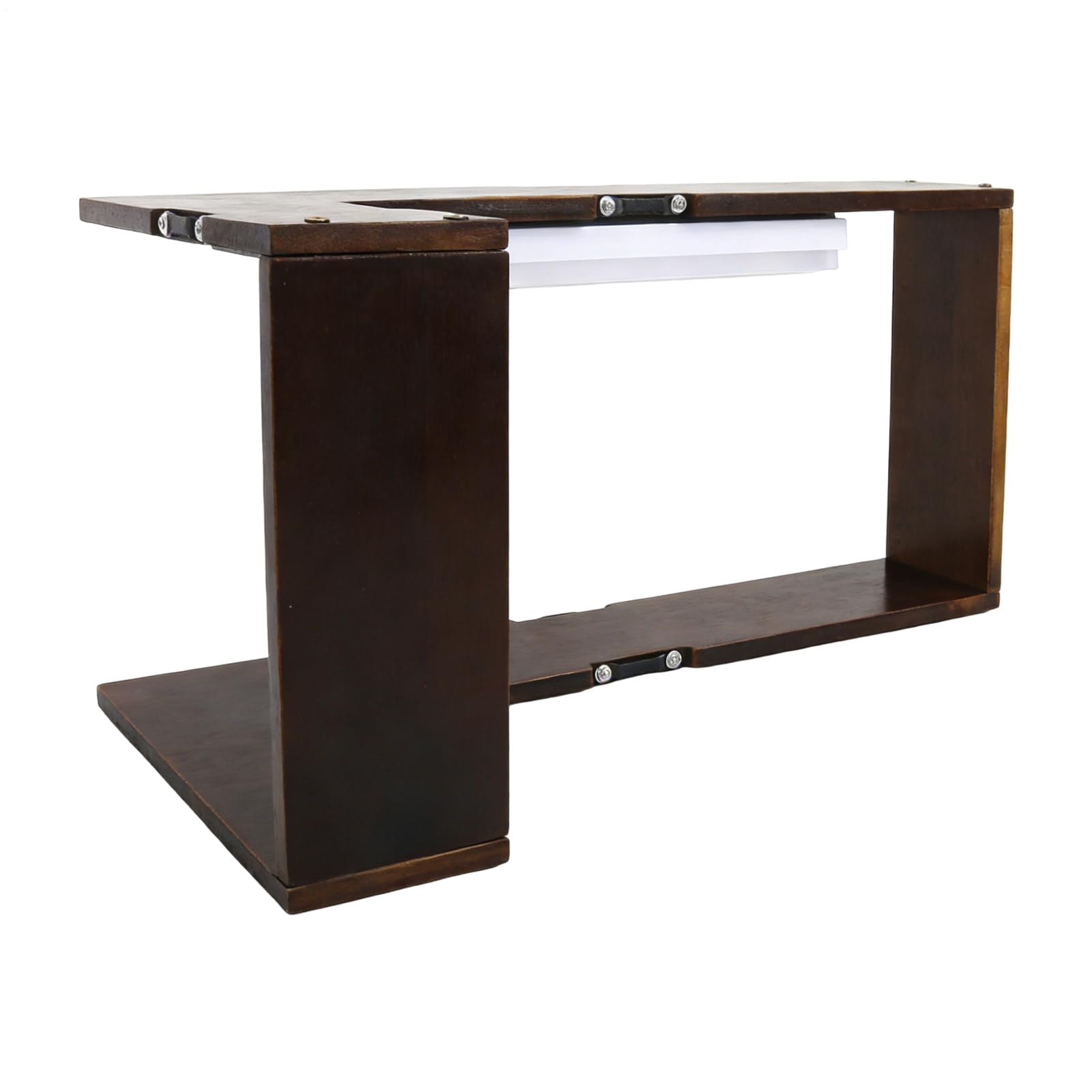 Étagère d'angle lumineuse à Del pour illuminer votre coin bureau ou salon