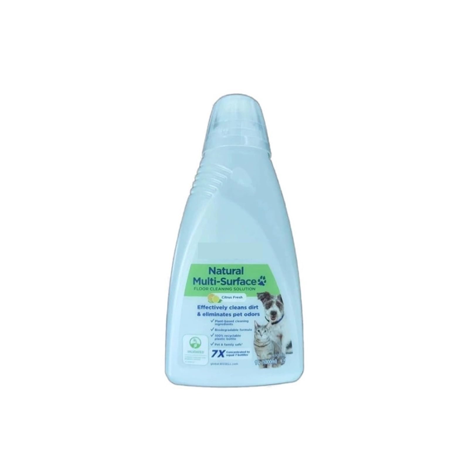 Líquido de Limpieza Especial, Compatible con Bissell Natural Multi-Functional Floor Pet Descontamination Liquid 1L