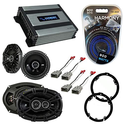 Kicker 43DSC69304 Compatible with Acura TL 2009-2014 Bundle with 43DSC6504 50W RMS Speakers HA-727800 (2) Harness HA-AK8 Install Kit HA-827805 6.5