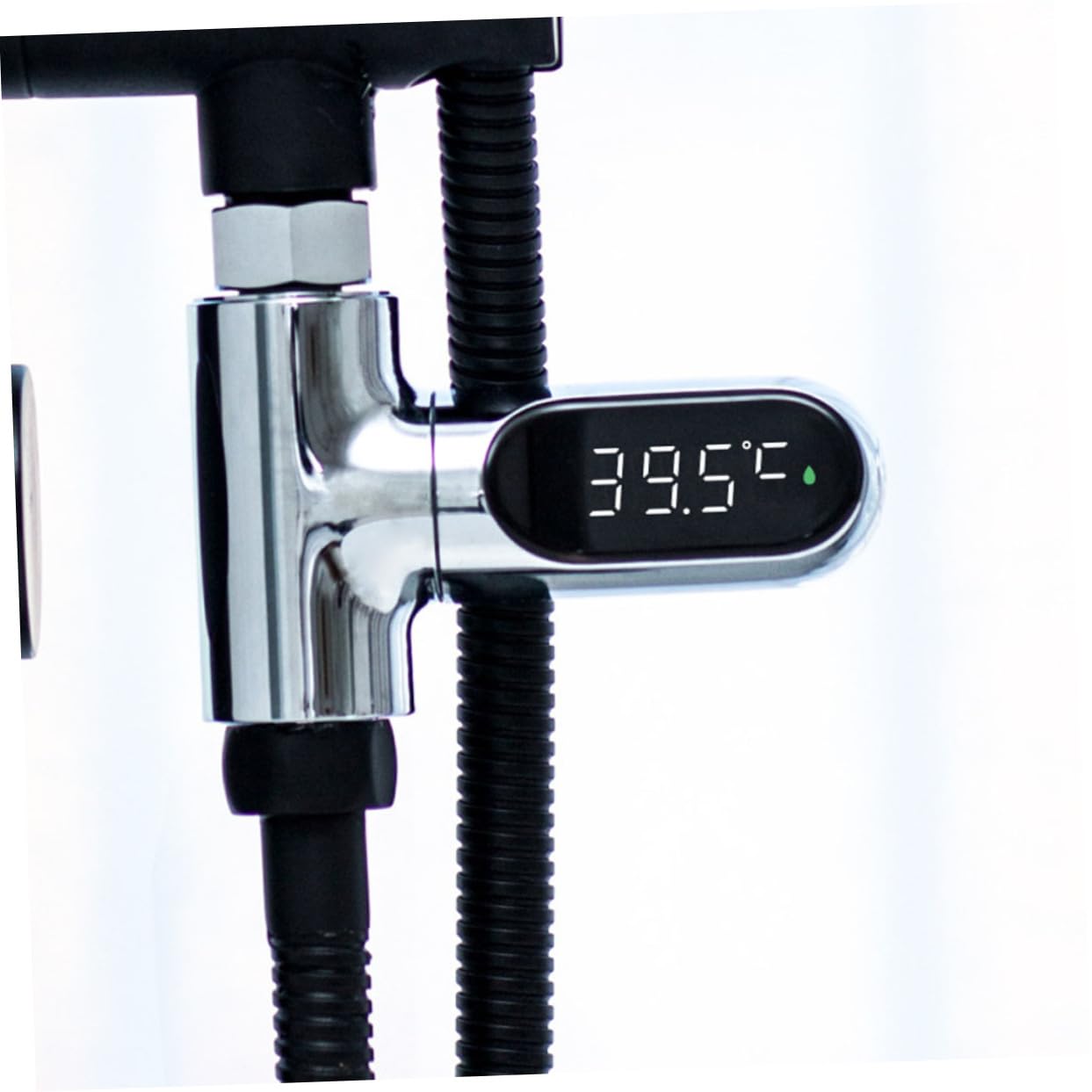 Termómetro De Ducha Para Ñiño Pantalla Led, Sensor De Temperatura 5-85℃, Resistente Al Agua, Sin Pilas, Material Seguro y Práctico Para Baño Familiar