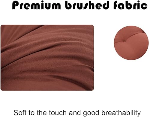 Miniatura 3 de Cojín para tumbona de patio, cojín grueso acolchado para asiento reclinable con lazos, suave y cómodo, 19 x 47 pulgadas