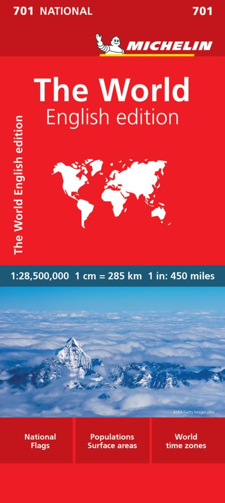 The World - Michelin National Map 701