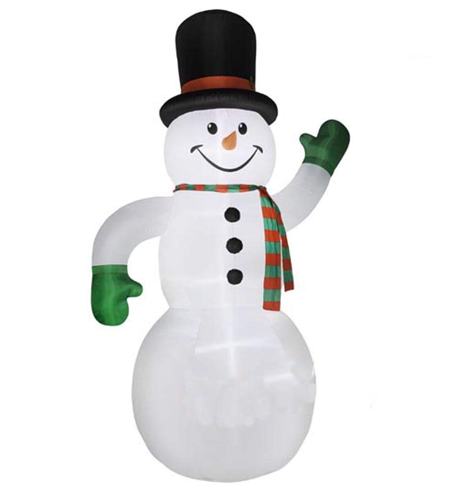 Amazon.com: 20' Gemmy Airblown Inflatable Giant Snowman w/Top Hat