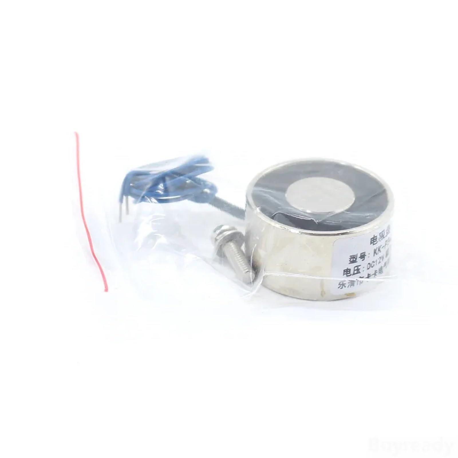 34 * 18 DC 6V 12v 24V Solenoide Elettromagnete 18kg Ventosa Magnete Elettrico Bobina Portatile Sollevamento Potente Tenere 12 1 Pz(6V)
