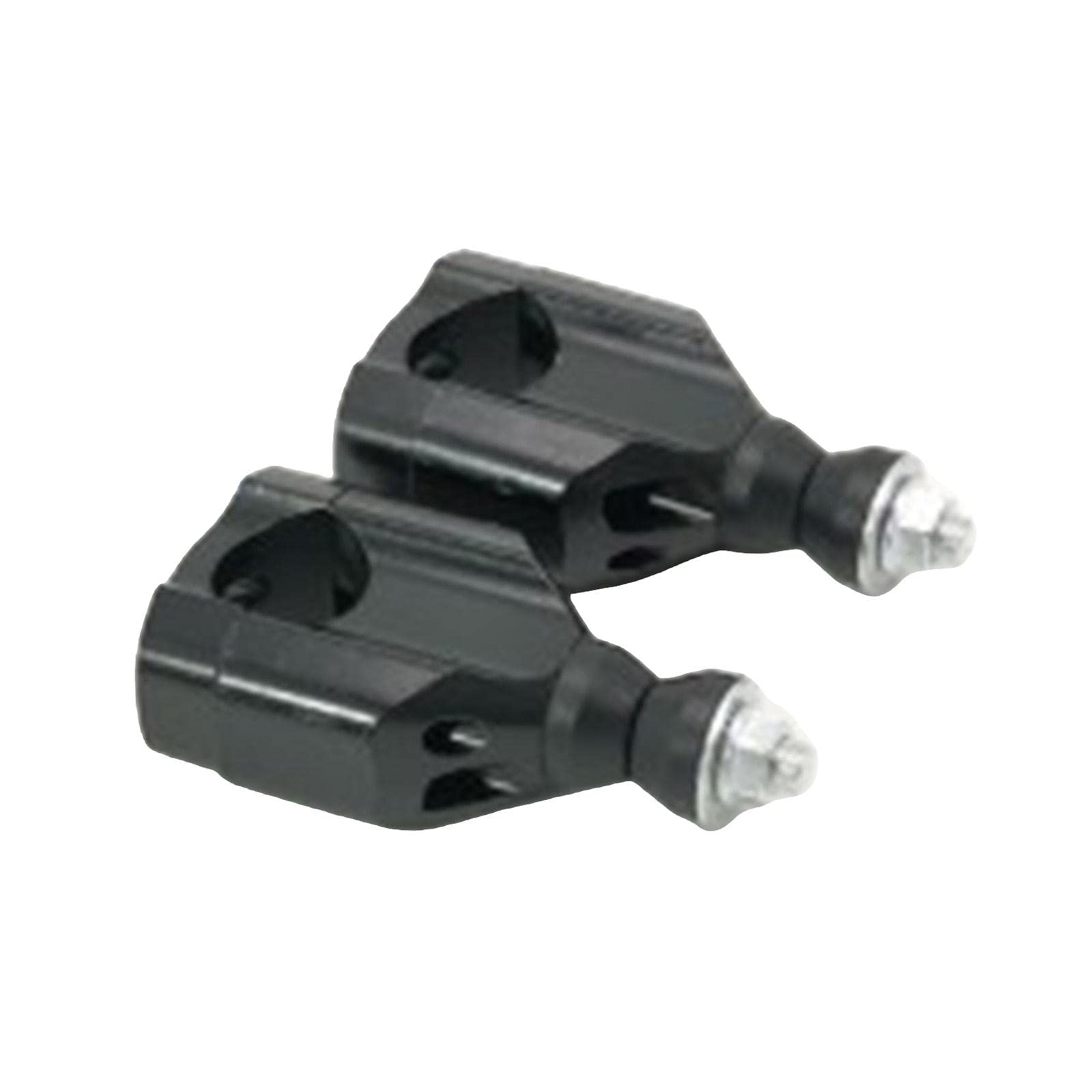 SAZ DEKOR 2x 28MM 1 1/8 Handlebar Riser Mount Clamps Motorcycle Dirt Bike ATV Black-image-10