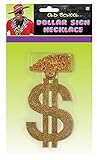 Amscan Old School Dollar Sign Necklace