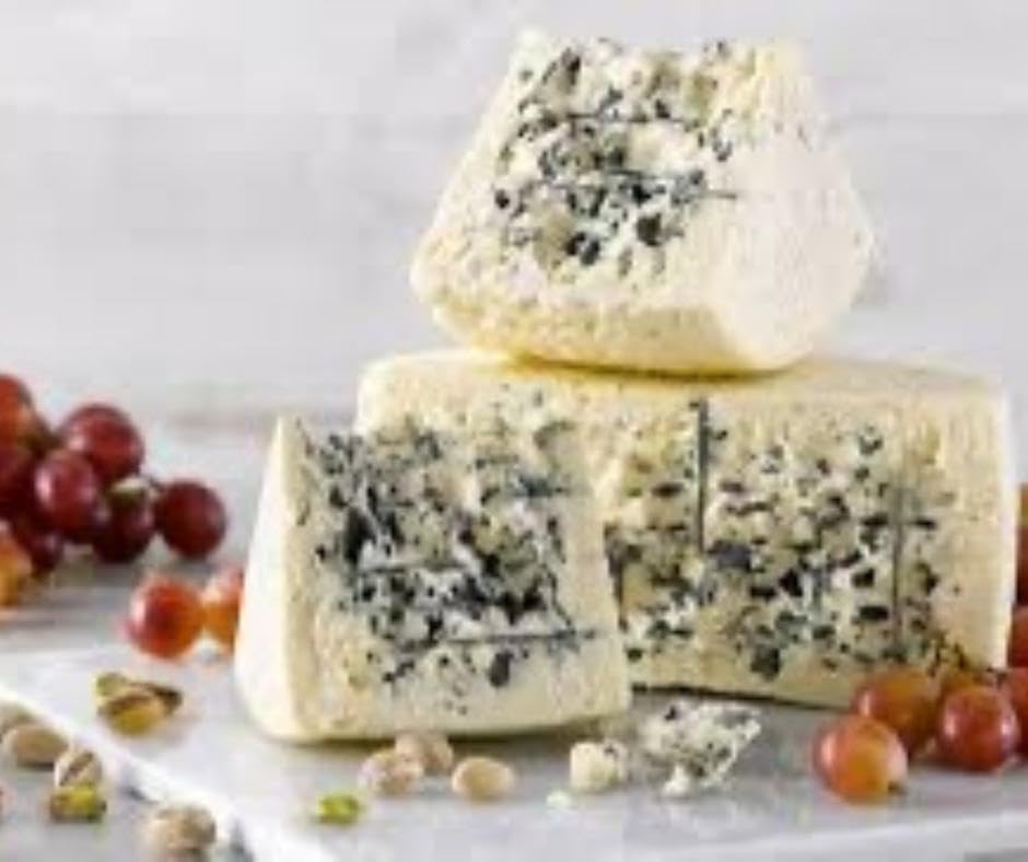 Blue Cheese Block, 1kg (2.2 Pounds), Queso Azul