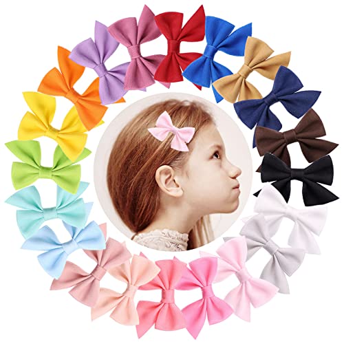 MILAIUN 20 Pièces Barrettes à Cheveux pour Bébé Fille, Accessoires de Cheveux pour Filles, Pinces à Cheveux Bébés/Fille/Nouveau-Né Cover
