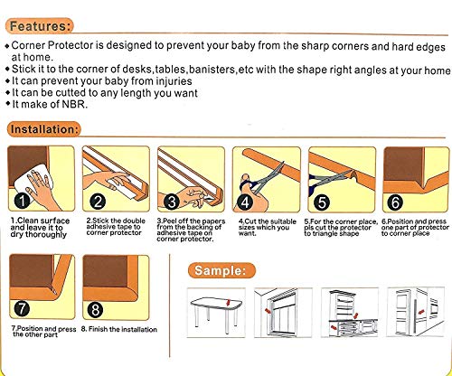 Image of Safety Strip Guard Protector (White Combo)