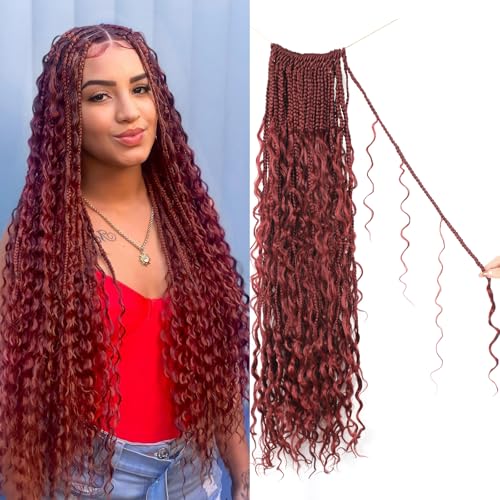 Boho Crochet Braids Pure Protein Fiber Close to Human Hair