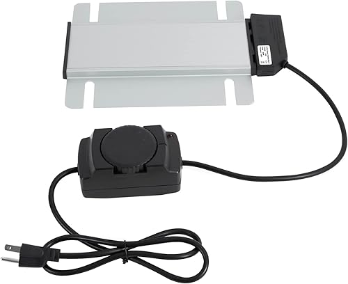 Miniatura 8 de Calentador eléctrico de alimentos para bufé, calor ajustable, para fiestas, vacaciones, entretenimiento, juego de bufé de acero inoxidable y vidrio