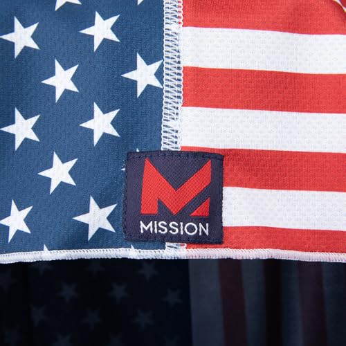 Image of MISSION Cooling Hoodie Towel, Evaporative Cool Technology, Cools Instantly When Wet, UPF 50 Sun Protection, Contours Your Head to Stay in Place, Great for Sports, Fitness, Gym