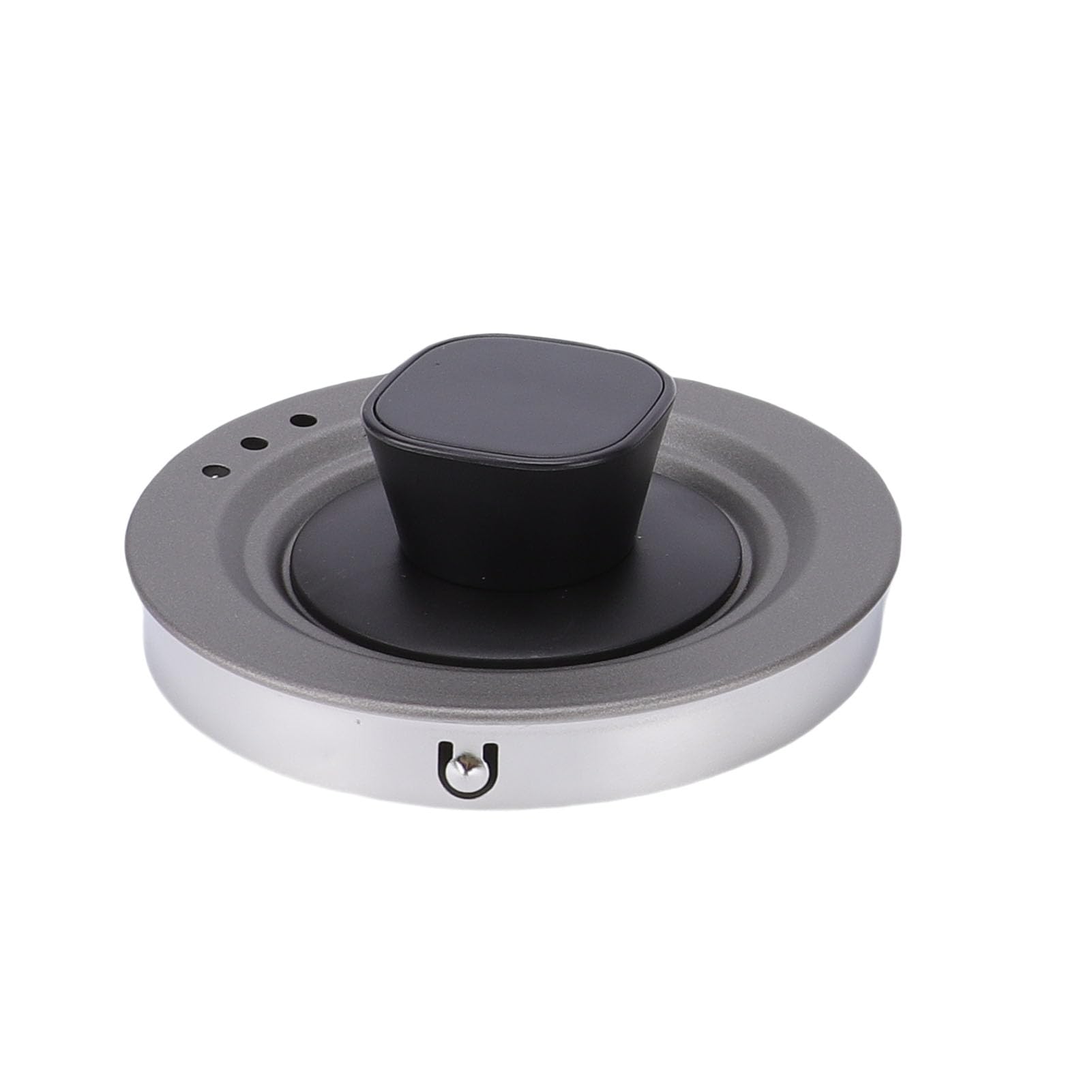 Fdit Hervidor Eléctrico de Cuello de Cisne con Pico Largo, Caldera de Agua Caliente Ti Grey de 800 Ml para Verter café y té, Apagado Automático, 600 W (Enchufe europeo 220V)