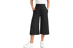 TARSE palazzo pants for women casual capri