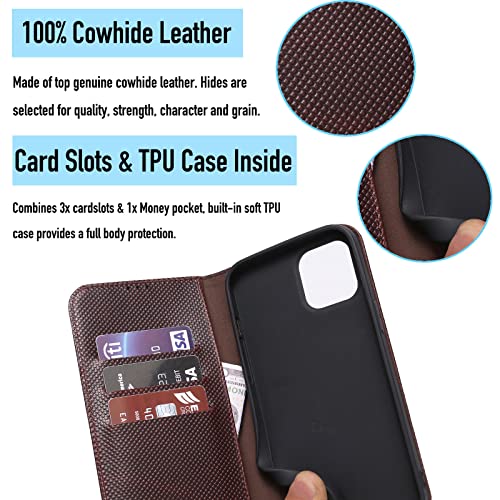 Étui de protection iPhone 12 Pro Max marron, idéal pour vos déplacements - 5