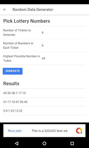 Random Generation and Shuffling App