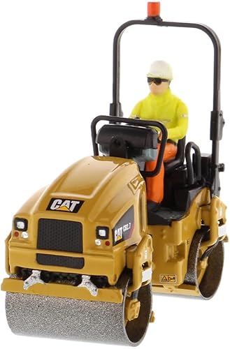 Miniatura 2 de Diecast Masters Compactador de utilidad Caterpillar CB-2.7 Escala 150  Camiones Cat y Equipos de Construcción Serie High Line Modelo 85593