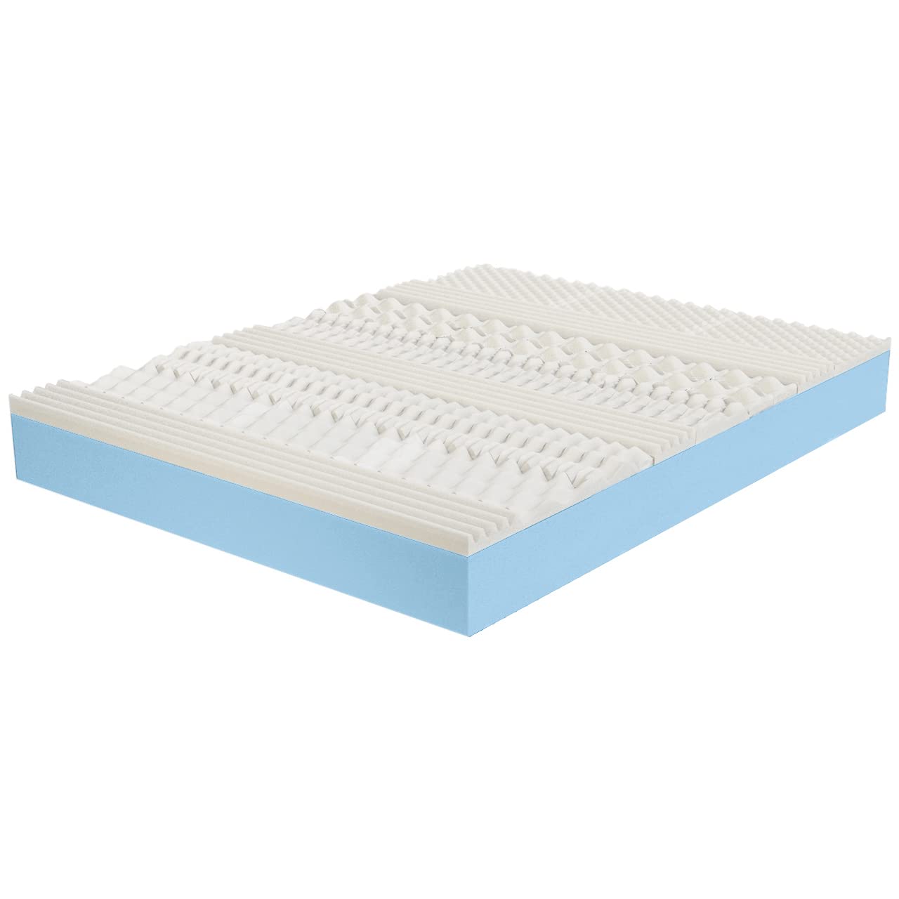 miasuite i sogni italiani Live H20 Memory Foam Mattress for Single Bed, 80 x 190 cm, Height 20 cm, Aloe Vera Cover, Hypoallergenic, Mite Proof, Shape-Retaining, Live H20