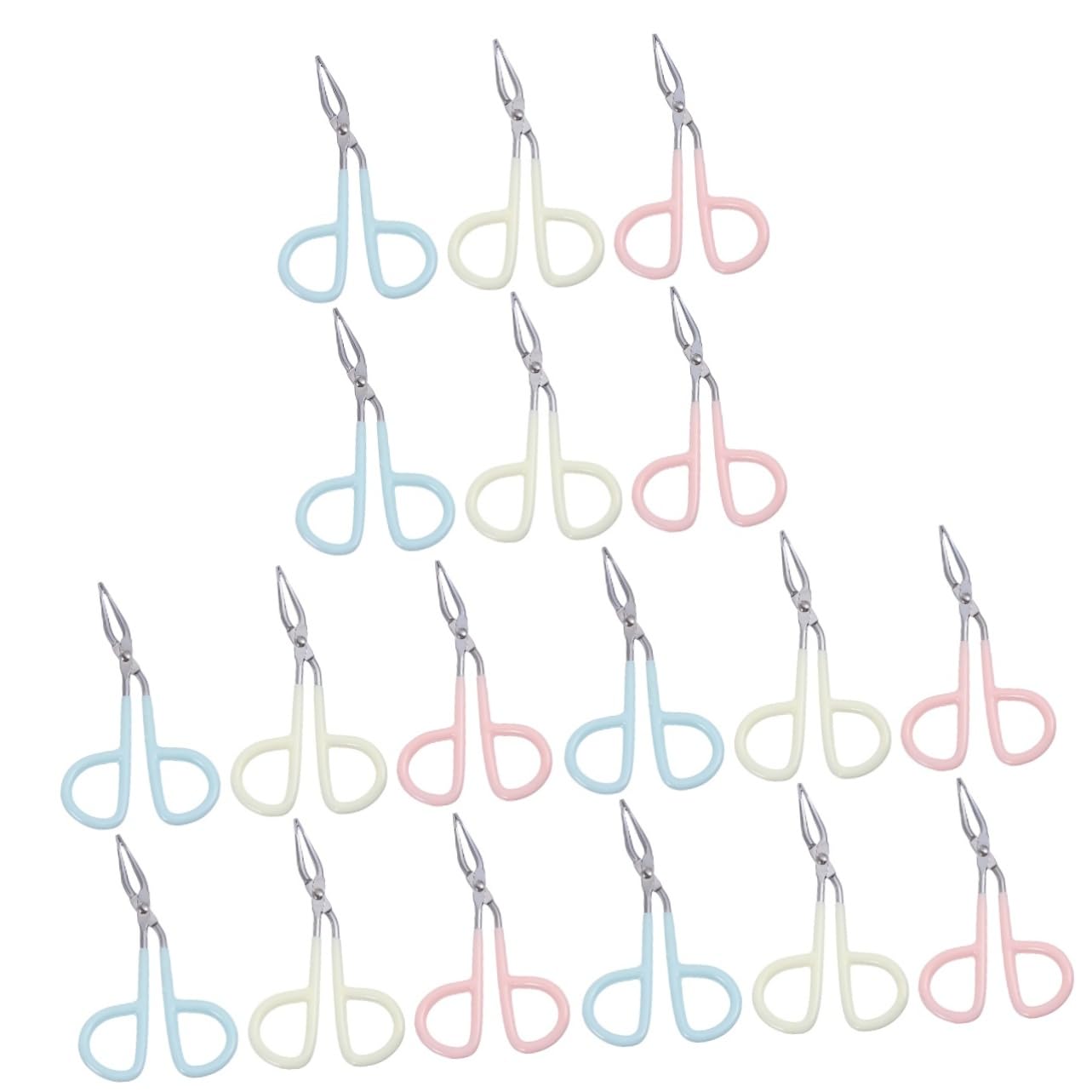 Healeved 18stücke Teiliges Aus Edelstahl Augenbrauenclips Und Scheren Tragbare Pinzette Für Präzises Augenbrauenstyling Für Damen Und Anfänger Im Makeup