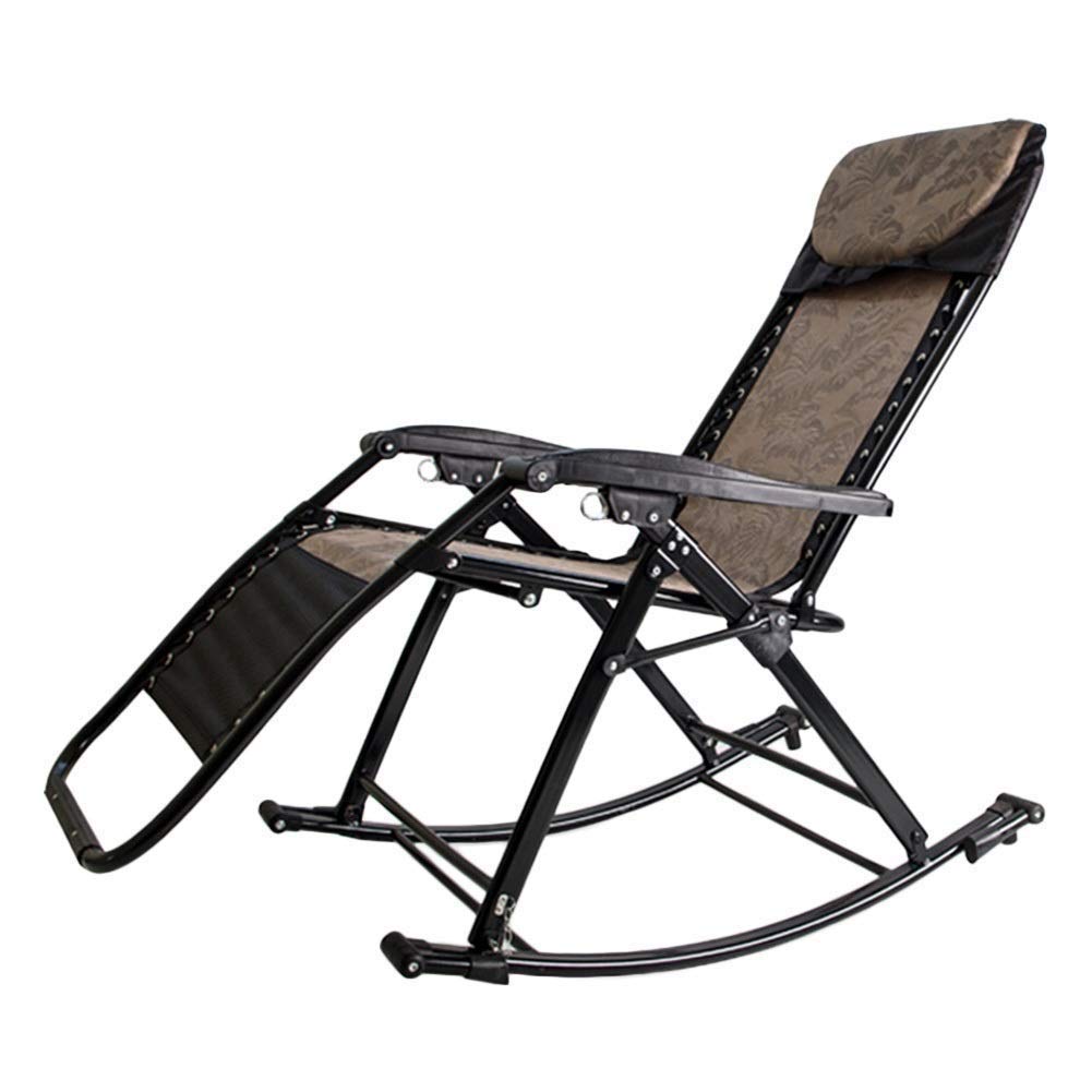 Chaise longue de jardin ergonomique pour soulager le dos avec matelas coton