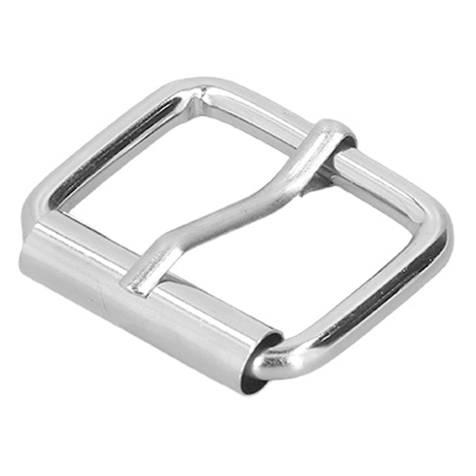 50pcs Boucle à Rouleau En Métal, Boucle En Argent Multi Usages Pour Sacs En Cuir Ceinture Sangle 365497