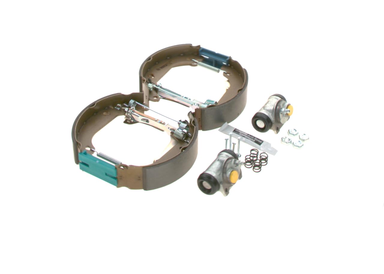 BOSCH Jeu de mâchoires de frein 0204114012 | Compatible avec: RENAULT CLIO I, SUPER 5