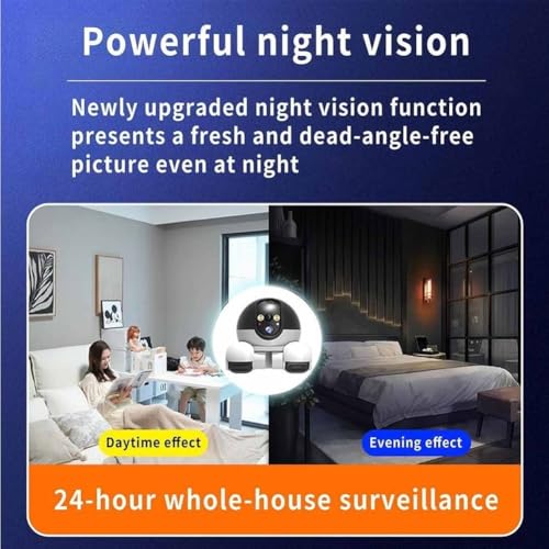 Romi Pal Robot, Blinky Bot Camera, Long Distance Mini Robot Camera on Wheels, Spymate Robots, 360° Night Vision Design, 2 Way 1080p WiFi Motion Detection Alerts Pet-Friendly - Image 3
