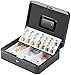 Produktbild Xcase Kasse mit Schlüssel: Stahl-Geldkassette, Münzzählbrett, Scheineinsatz, Schloss, 2 Schlüssel (Geldkasse, Kasse mit Schloss, Sparschwein)