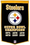 Pittsburgh Steelers Super Bowl XLIII Champions Commemorative Dynasty Banner