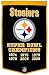 Pittsburgh Steelers Super Bowl XLIII Champions Commemorative Dynasty Banner