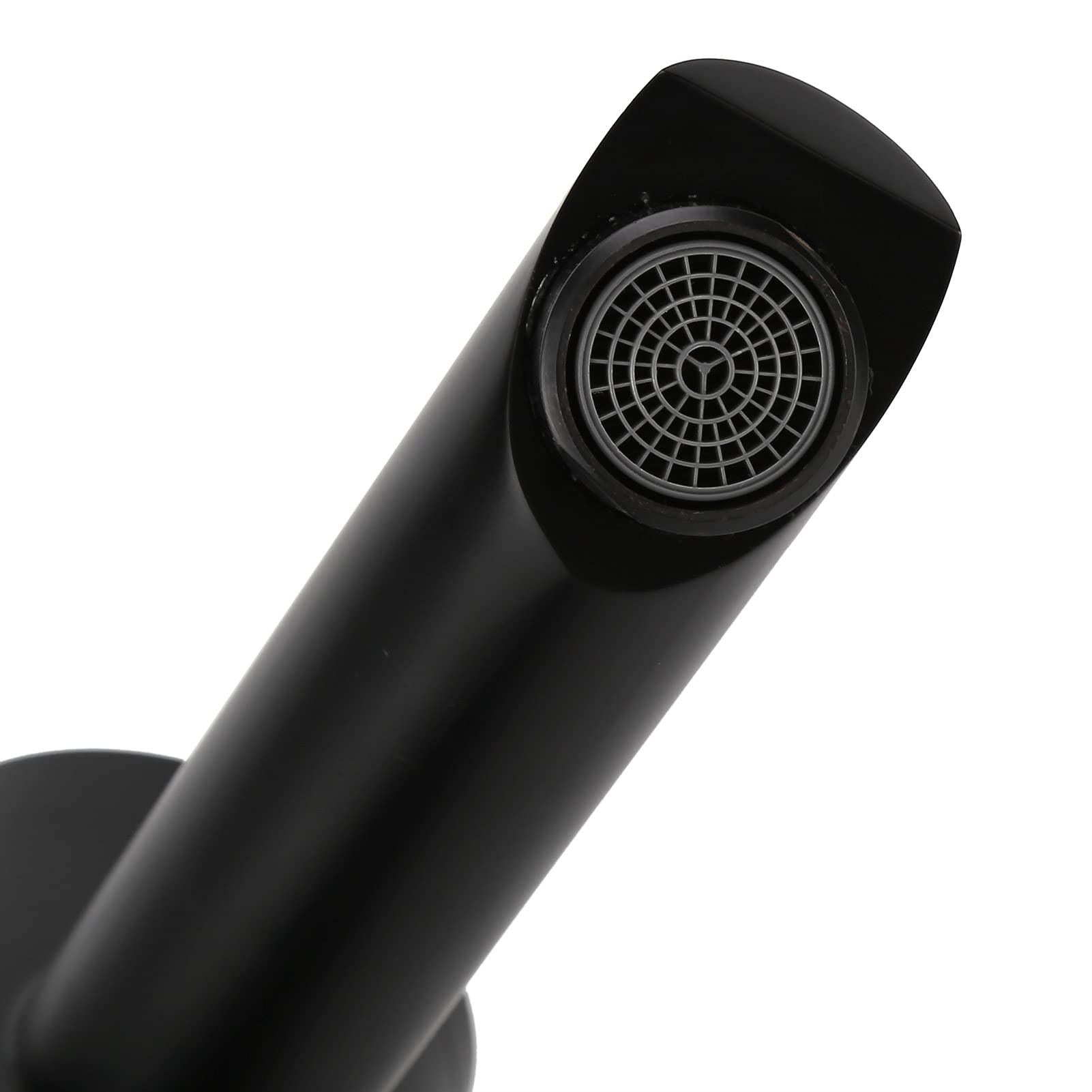 Rubinetto automatico con sensore a infrarossi, rubinetto con sensore in ottone Rubinetto touchless con integrazione calda e fredda nero per cucina e bagno