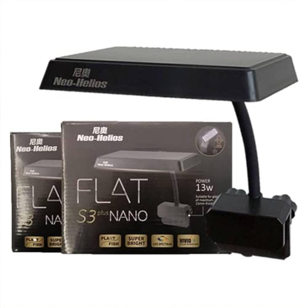Neo Helios Flat Nano S3 Plus, 13W Full Spectrum Planted Tank Aquarium Light (B0CNTXY82P) Amazon Price History, Amazon Price Tracker