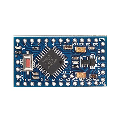 Jopto 3PCS Pro Mini ATMEGA328P 5V 16MHz Pro Mini Development Board with Pin Headers Compatible with Arduino - Image 2