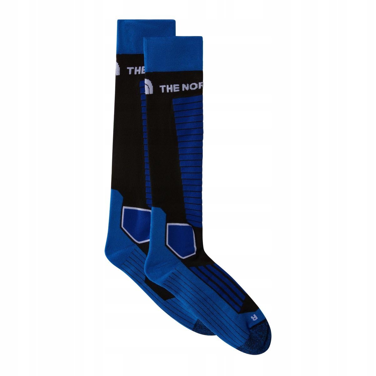 The North Face Unisex Performance Ski Socks, TNF Black/Tnf Blue, XS